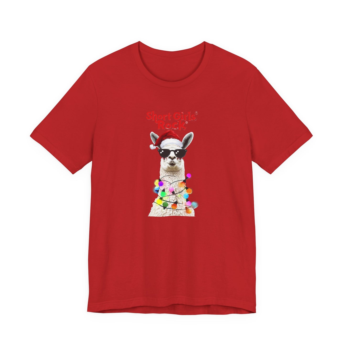 Lama Lights - Holiday Short Sleeve Tee