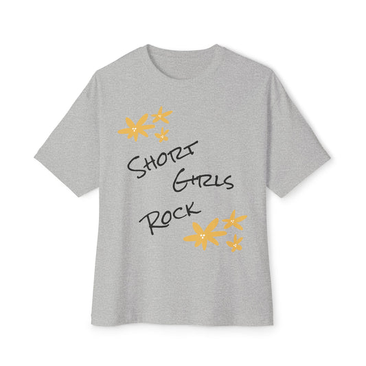 Oversized Tee Yellow Flower