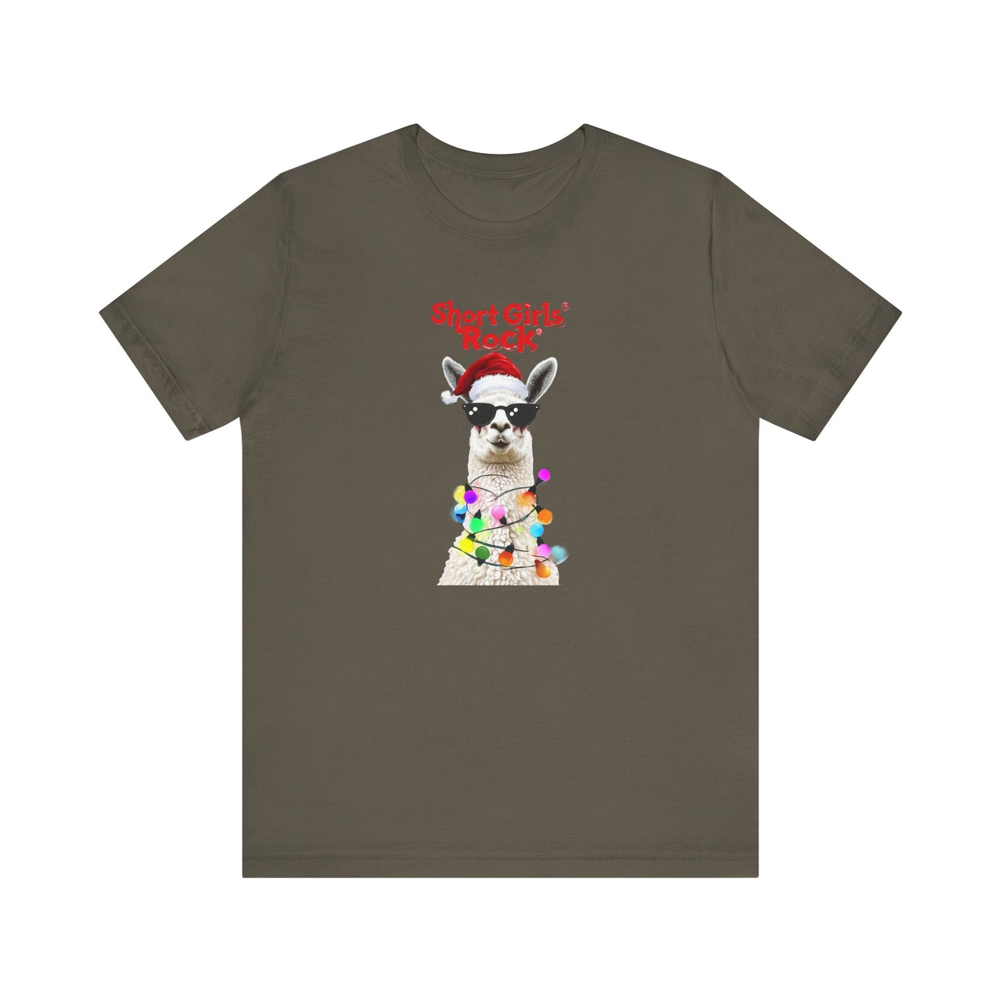 Lama Lights - Holiday Short Sleeve Tee