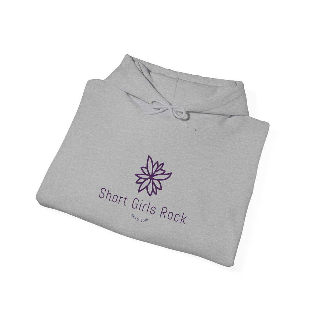 Be an Original.   Purple flower hoodie