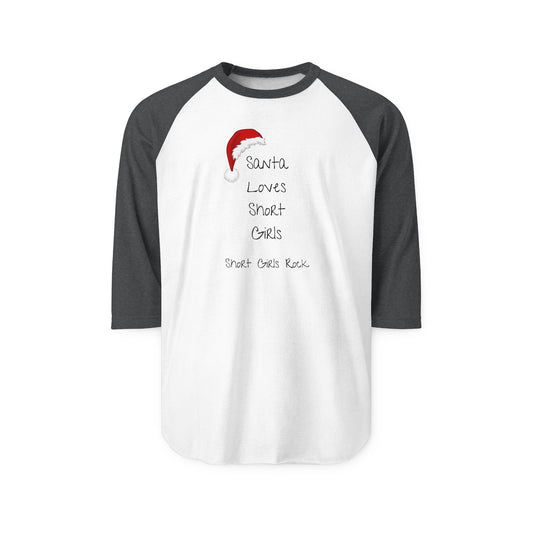 Three-Quarter Sleeve Raglan Shirt for Holidays