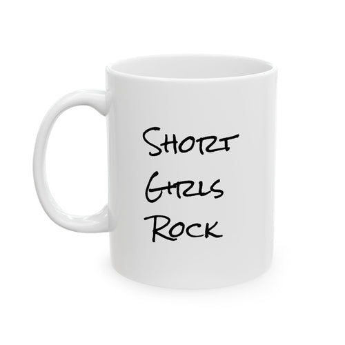 Ceramic Mug, (11 oz.). For the love of coffee beans.