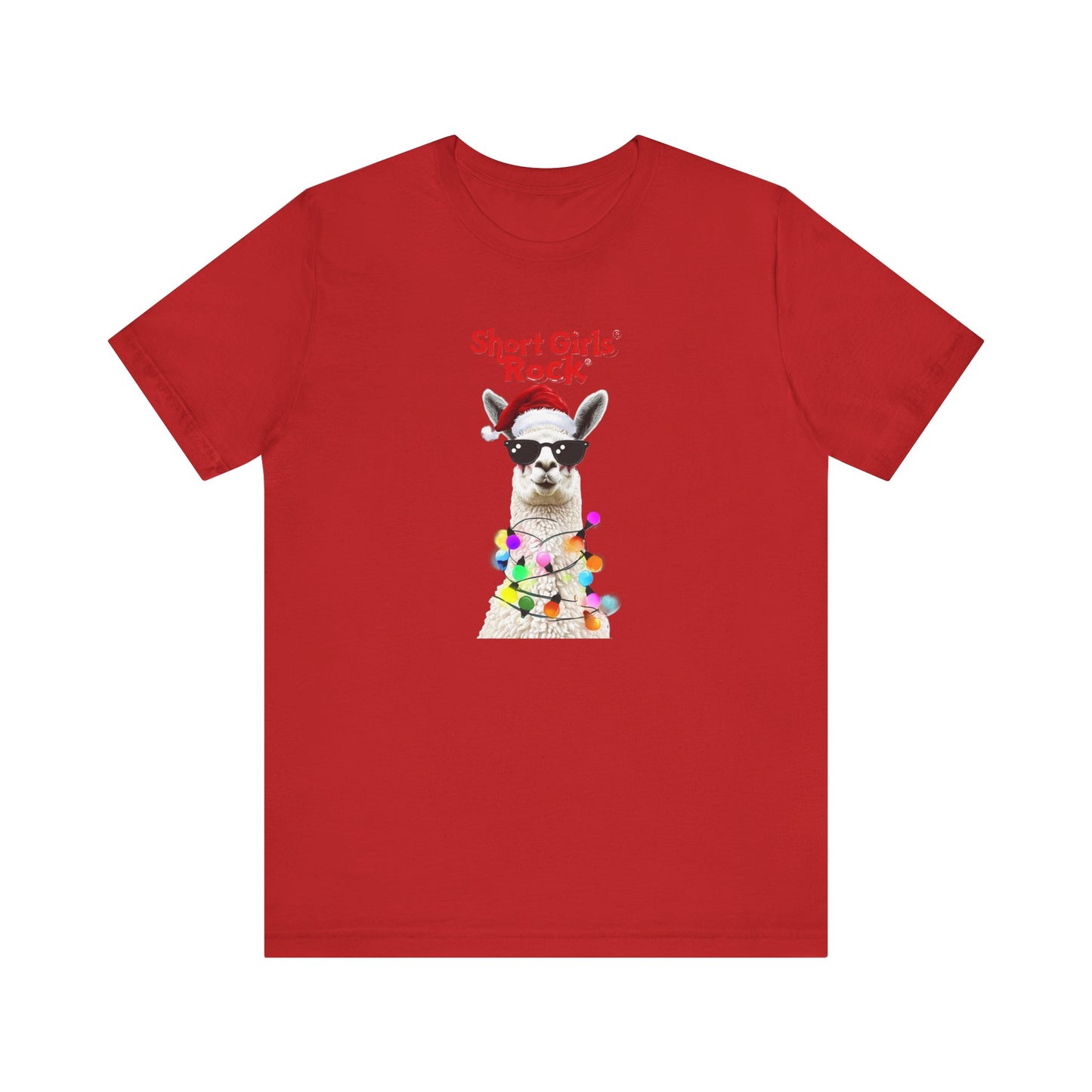 Lama Lights - Holiday Short Sleeve Tee