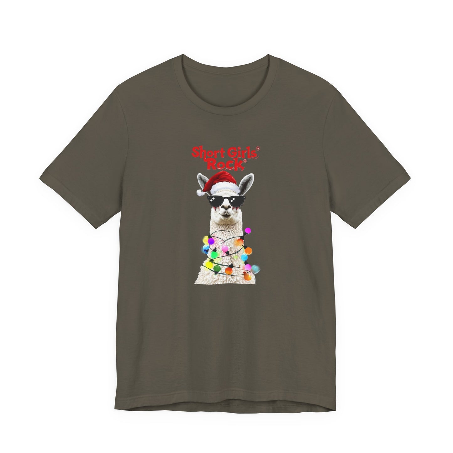 Lama Lights - Holiday Short Sleeve Tee