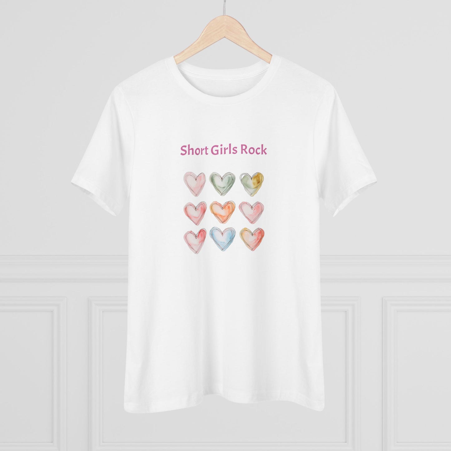 Hearts Hearts Hearts - Women's Cotton Tee