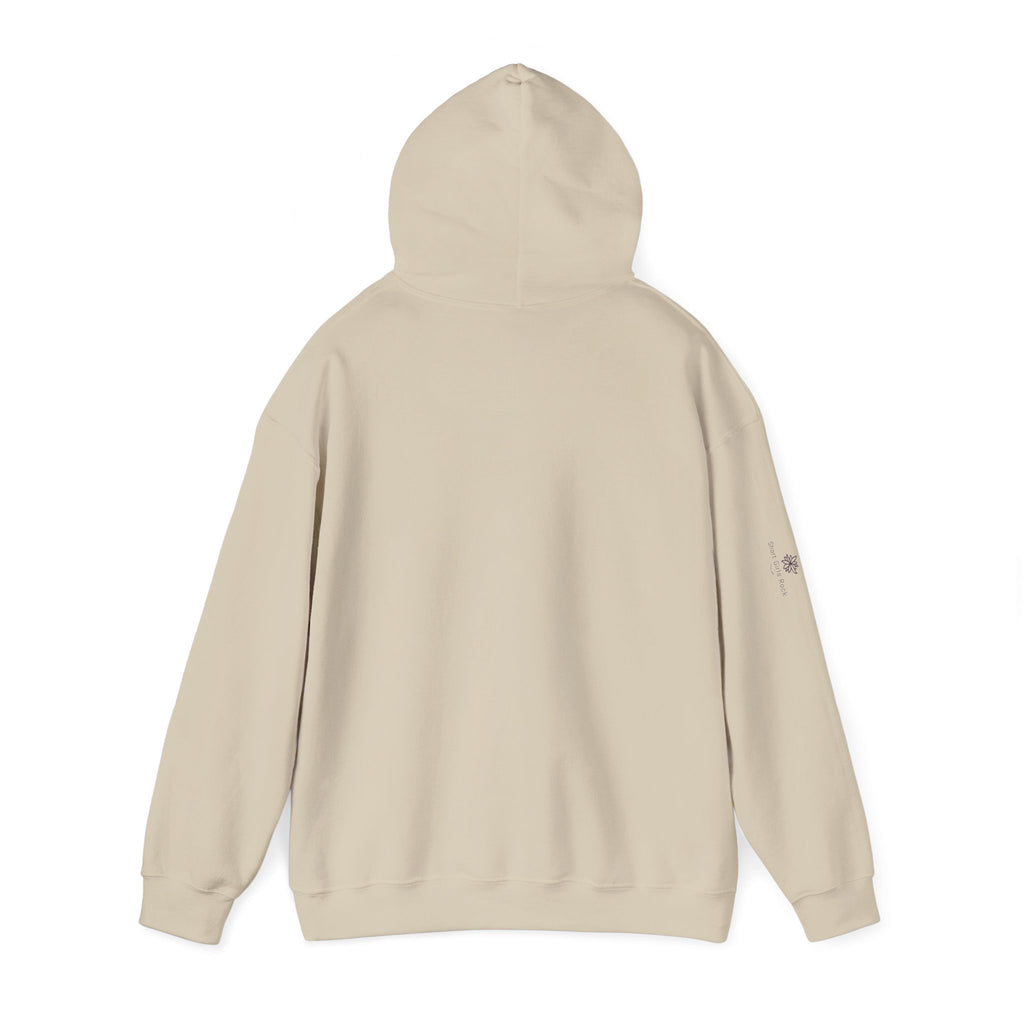 Be an Original.   Purple flower hoodie