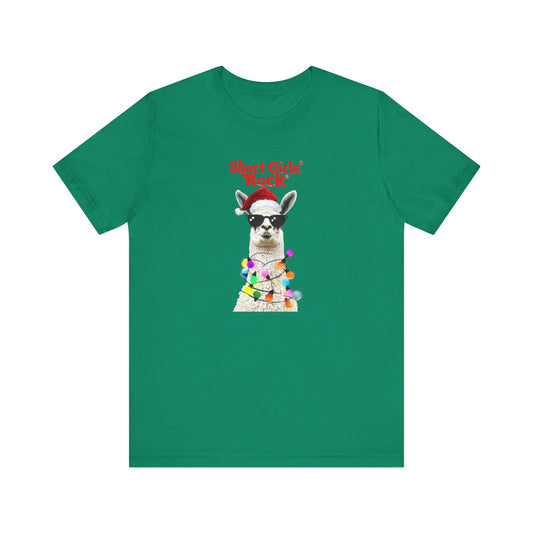Lama Lights - Holiday Short Sleeve Tee