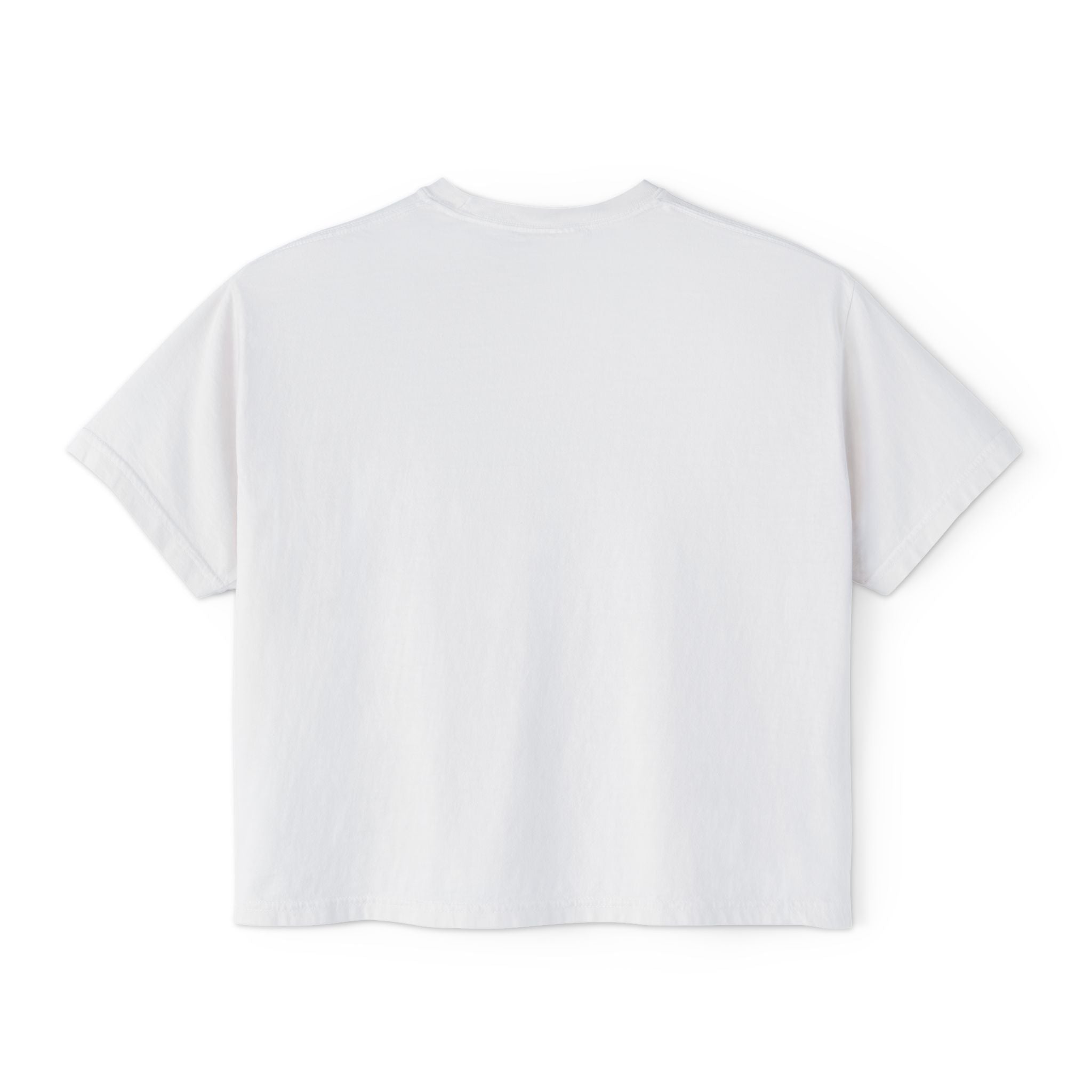 Cropped Version - Pink Flying Hearts T-Shirt — Romantic Heart Graphic Tee