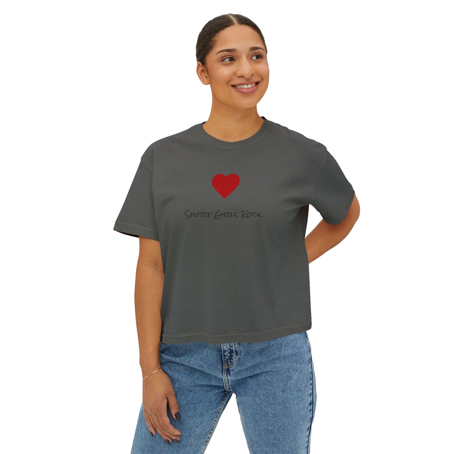 You Are My Heart Women's Boxy Tee — Romantic Valentine’s Day Casual Top
