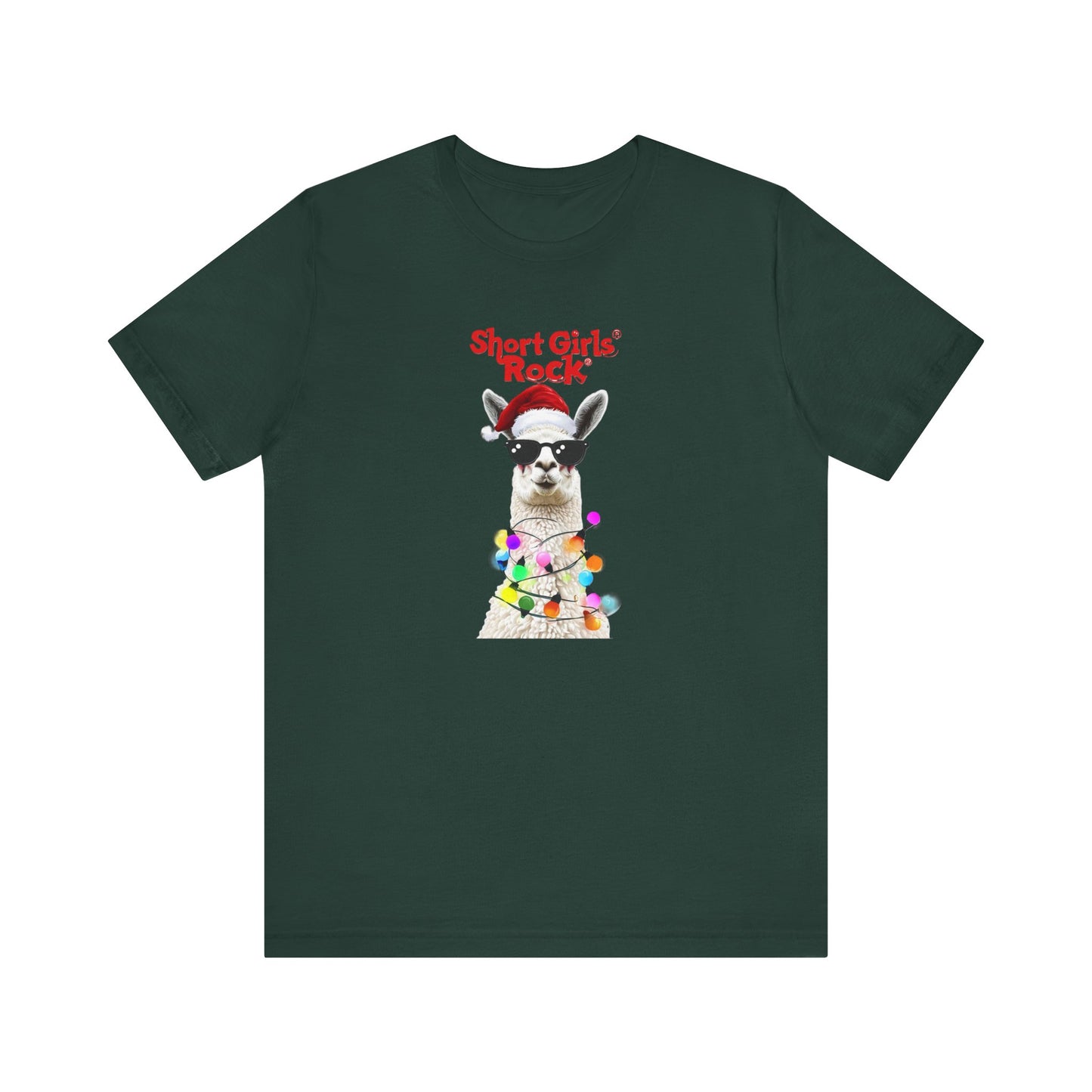 Lama Lights - Holiday Short Sleeve Tee