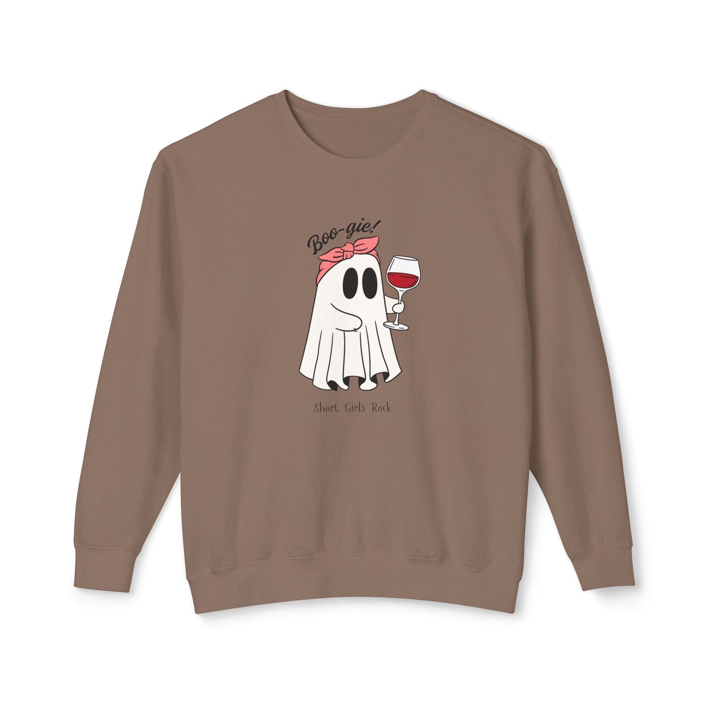 Boo-gie Halloween Fun Lightweight Crewneck Sweatshirt