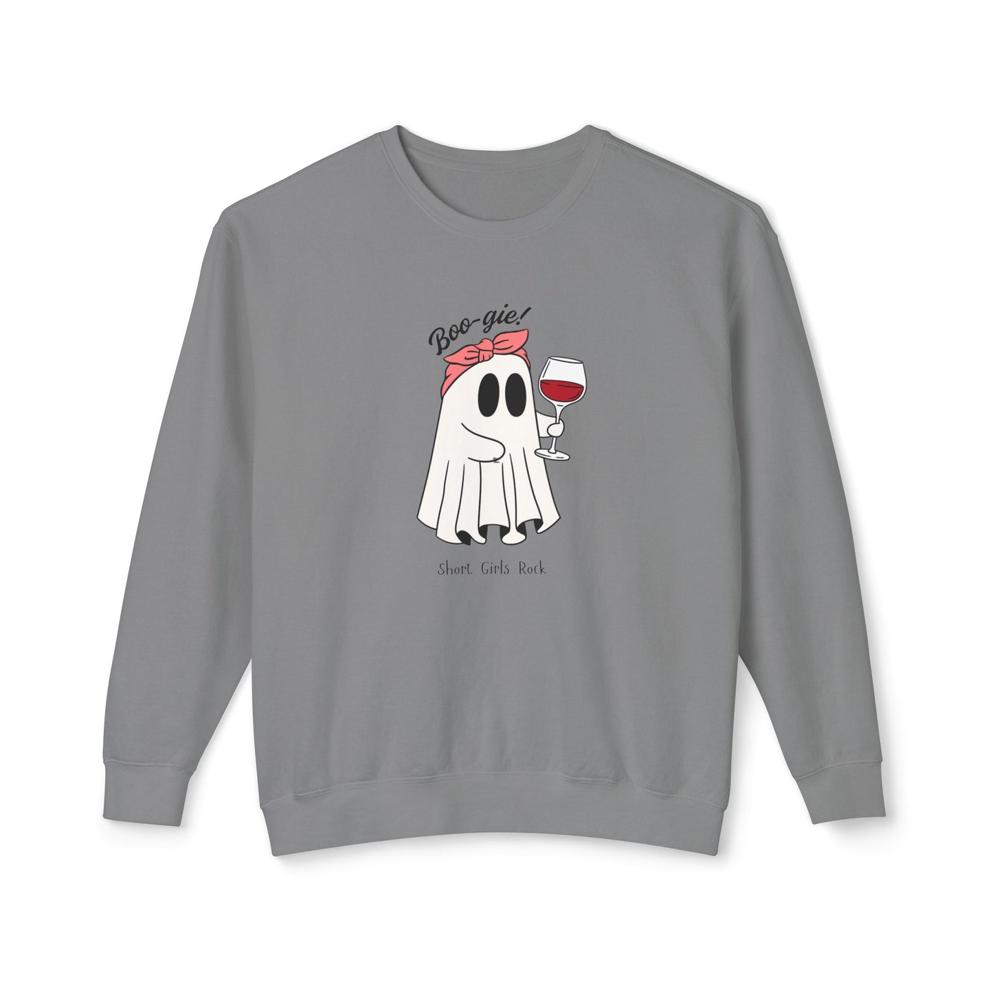 Boo-gie Halloween Fun Lightweight Crewneck Sweatshirt