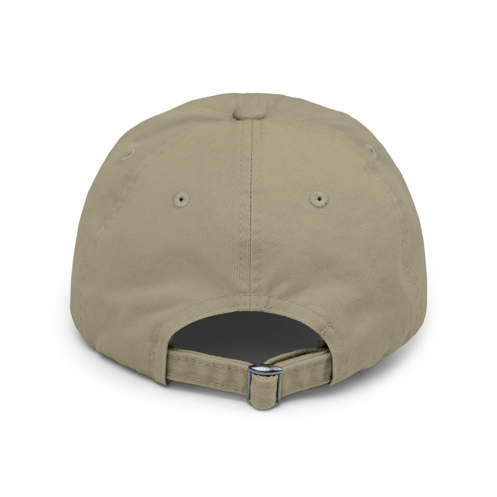 Fun Heart Design on Distressed Ball Cap