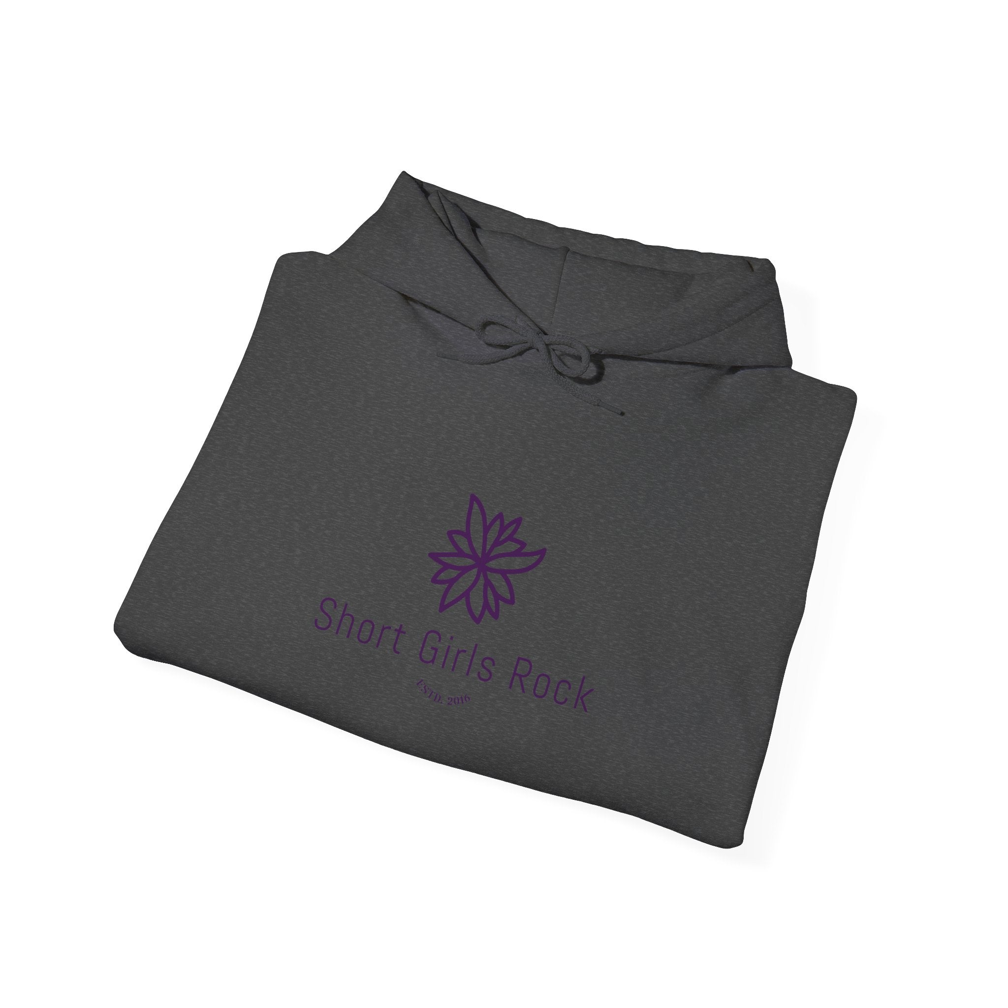 Be an Original.   Purple flower hoodie