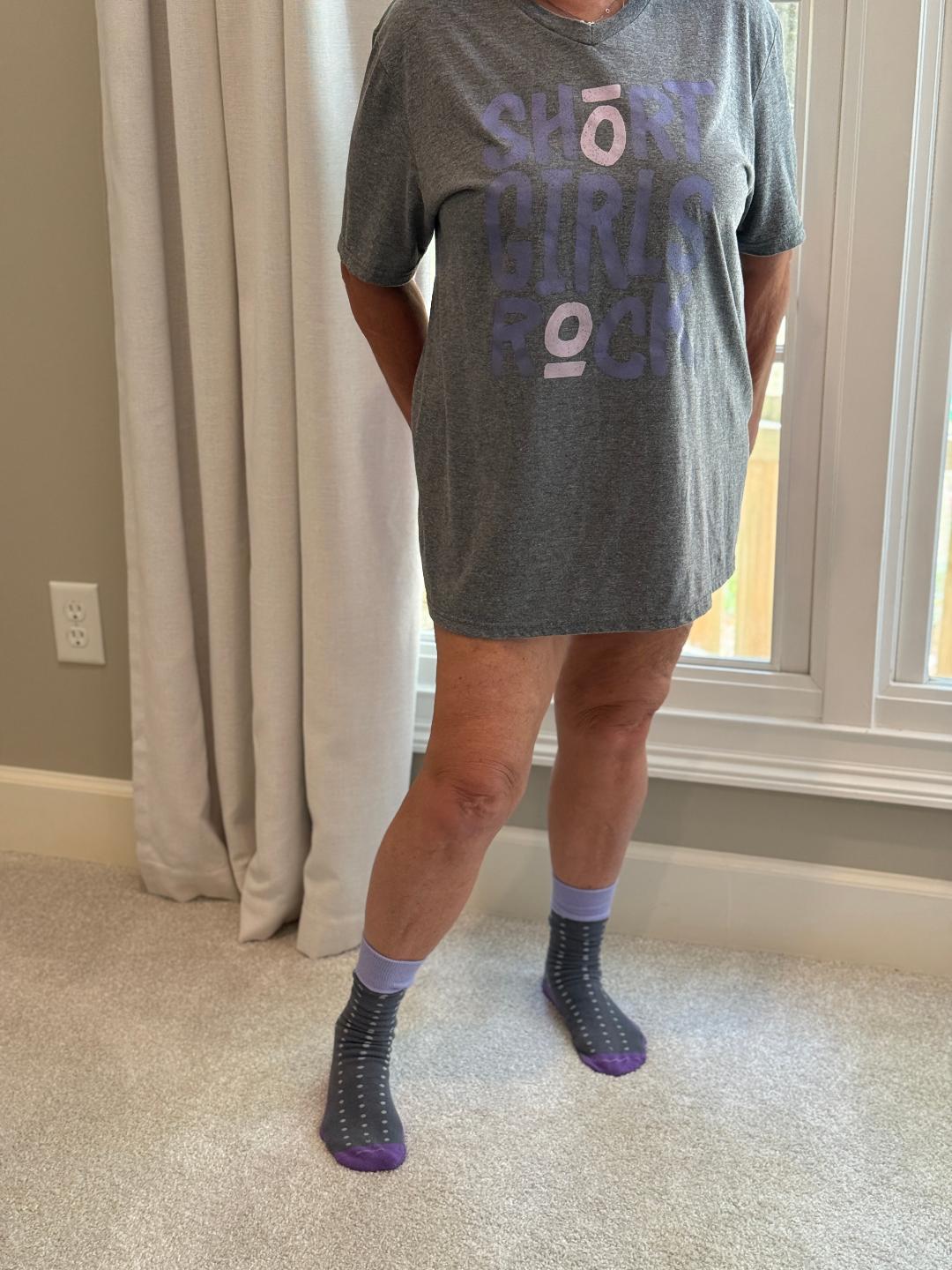 Sleep Tee OR Oversized Look  - Short Girls Rock